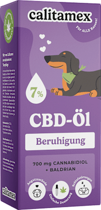 CBD Öl für den Hund, Beruhigung 7%, 10 ml