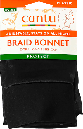 Slaapmuts satijn extra lang, 1 stuk