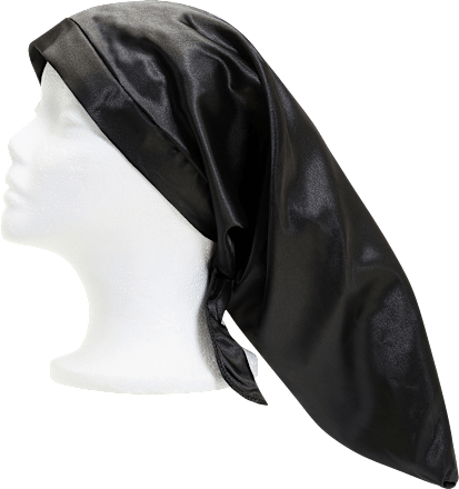 Schlafhaube Satin Extra Lang, 1 St