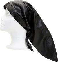 Slaapmuts satijn extra lang, 1 stuk