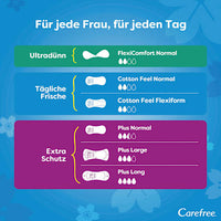 Cotton Feel Normal inlegkruisjes met aloë vera-geur, 56 stuks