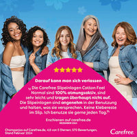 Cotton Feel Normal inlegkruisjes met aloë vera-geur, 56 stuks