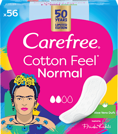 Slipeinlagen Cotton Feel Normal mit Aloe Vera Duft, 56 St