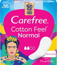 Slipeinlagen Cotton Feel Normal ohne Duft, 56 St