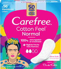 Slipeinlagen Cotton Feel Normal ohne Duft, 56 St