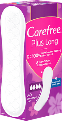 Inlegkruisjes Plus Long met frisse geur, 40 stuks
