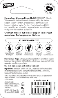 Lipverzorging Classic Tube, 10 g