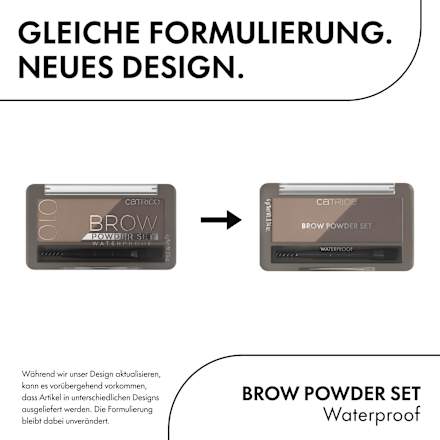 Augenbrauenpuder Set Waterproof 020 Ash Brown, 4 g