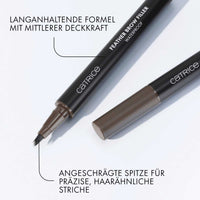 CATRICE Crayon à sourcils Feather Brow Filler Waterproof 010 Ash Brown, 0,5 ml