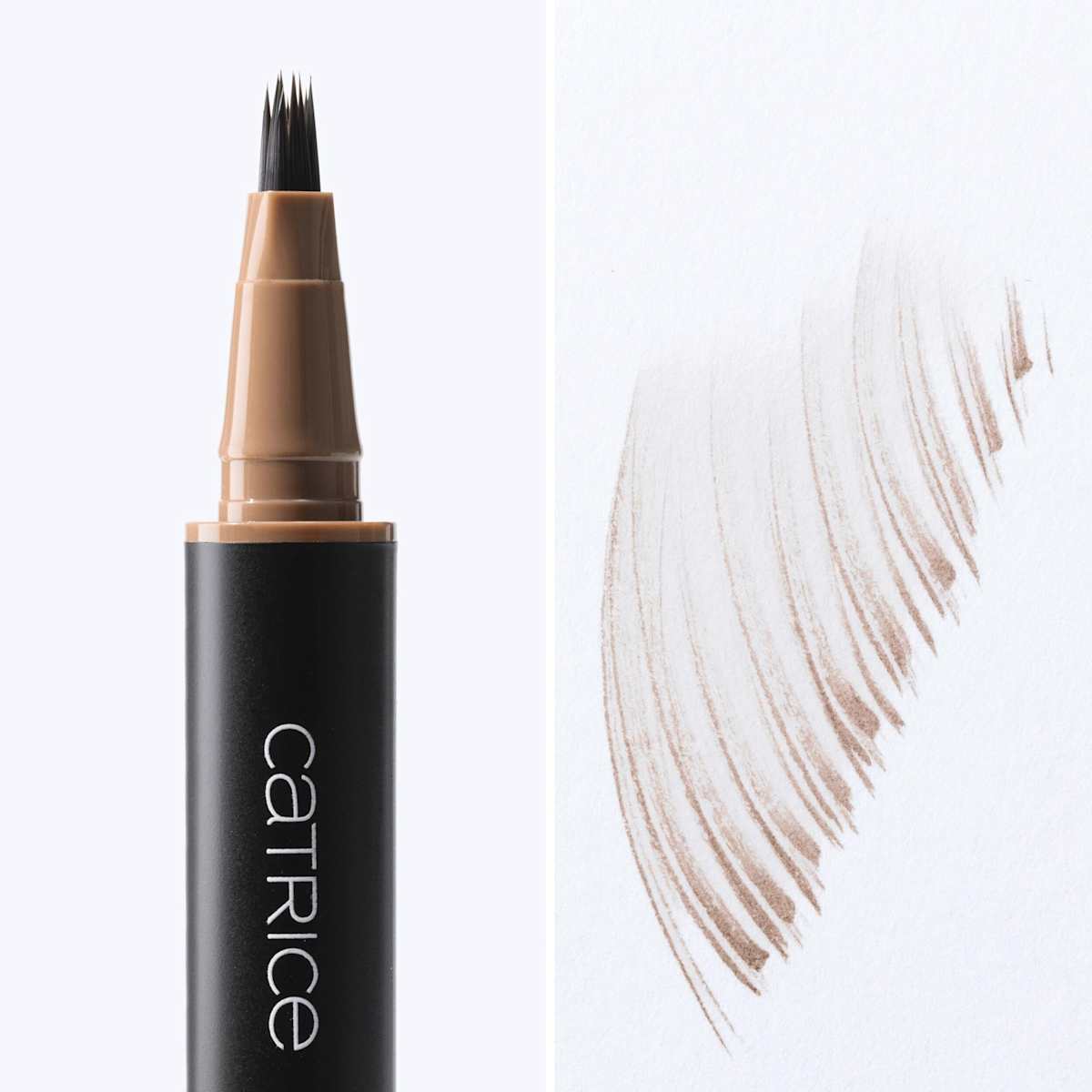 CATRICE Crayon à sourcils Feather Brow Filler Waterproof 010 Ash Brown, 0,5 ml
