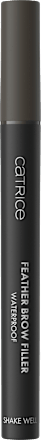 Augenbrauenstift Feather Brow Filler Waterproof 030 Soft Black, 0,5 ml