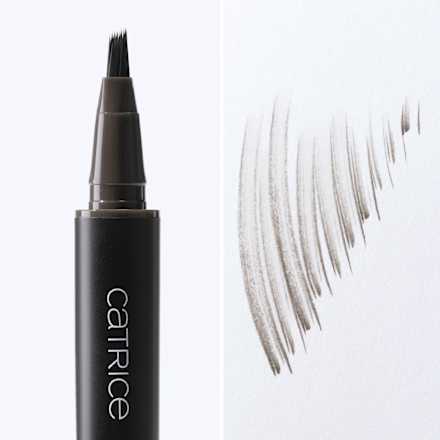 Augenbrauenstift Feather Brow Filler Waterproof 030 Soft Black, 0,5 ml