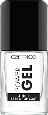 Base & Top Coat Power Gel 2in1, 10,5 ml CATRICE