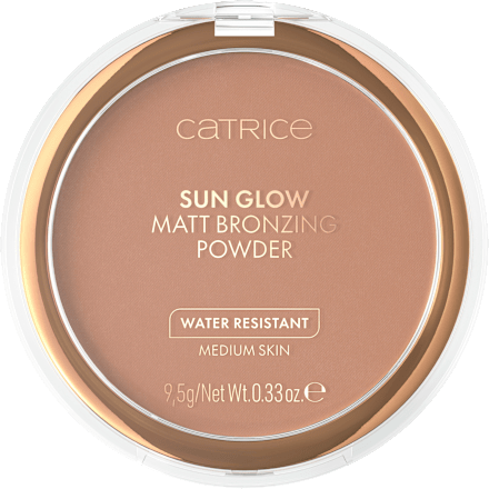 Bronzing Puder Sun Glow Matt 030 Medium Bronze, 9,5 g