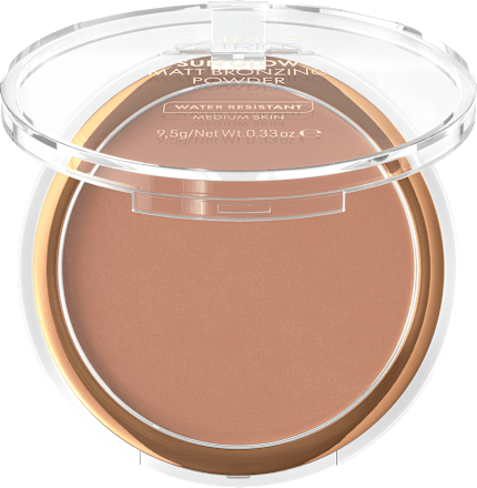 Bronzing Puder Sun Glow Matt 030 Medium Bronze, 9,5 g