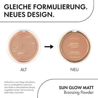 Bronzing Puder Sun Glow Matt 35 Universal, 9,5 g
