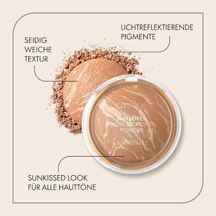 Bronzing Puder Sun Lover Glow 010 Sun Kissed, 8 g