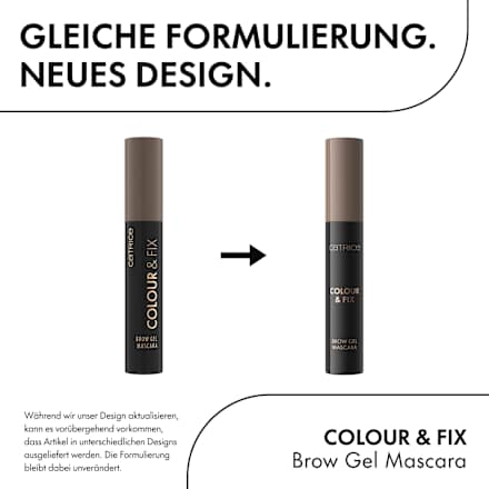 Brow Mascara Colour & Fix 020 Medium Brown, 5 ml