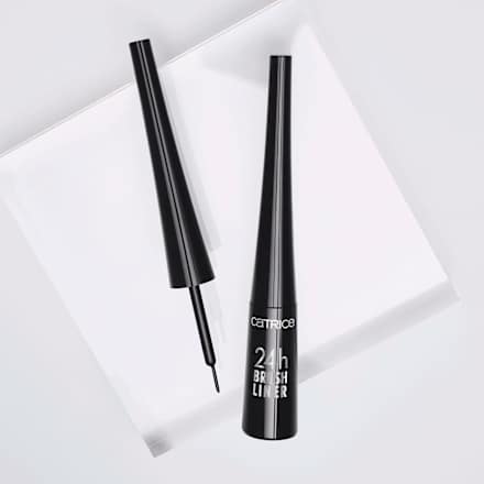 Eyeliner 24h Brush Liner 010 Ultra Black, 3 ml