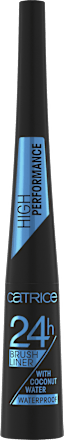 Eyeliner 24h Brush Liner Waterproof 010 Ultra Black, 3 ml