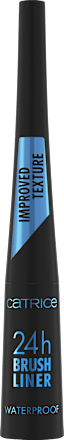 Eyeliner 24h Brush Liner Waterproof 010 Ultra Black, 3 ml