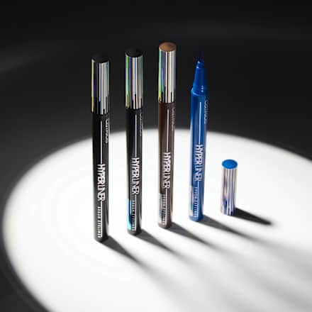 Eyeliner Hyper Liner Brush Waterproof 010 Ever Black, 0,52 ml