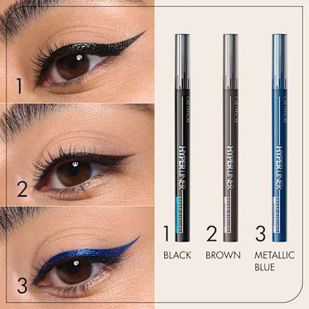 Eyeliner Hyper Liner Brush Waterproof 020 Dark Mocca, 0,52 ml