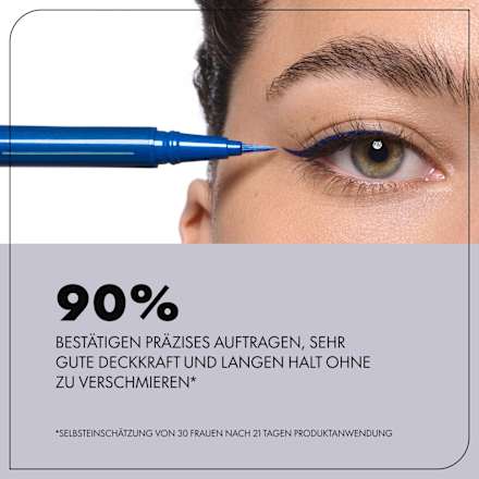 Eyeliner Hyper Liner Brush Waterproof 020 Dark Mocca, 0,52 ml