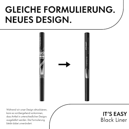 Eyeliner It's Easy Black 010 Blackest Black, 1 ml