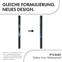 Eyeliner It's Easy Tattoo Waterproof 010 Black, 1,1 ml