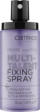 Prime and Fine Multitalent Transparante Fixatiespray, 50 ml