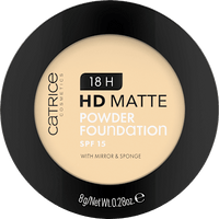 Foundation 18H HD Matte 010W, SPF 15, 8g