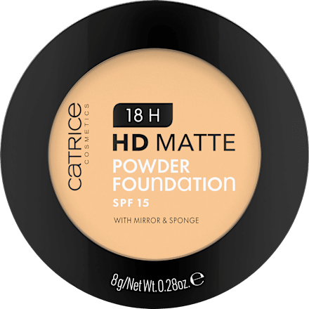 Foundation 18H HD Matte 030W, SPF 15, 8g