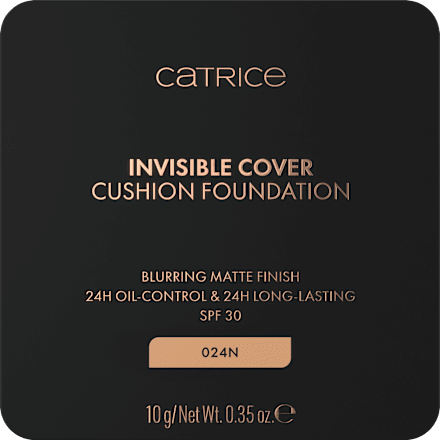 Foundation Cushion Invisible Cover 024N, 10 g