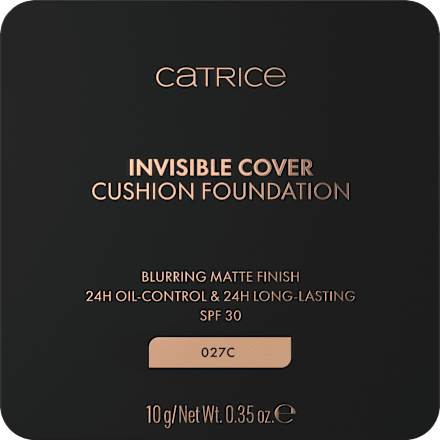 Foundation Cushion Invisible Cover 027C, 10 g