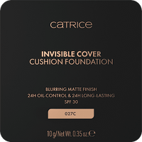 Foundation Cushion Invisible Cover 027C, 10 g