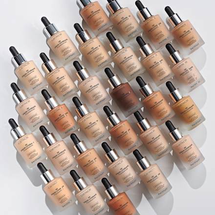 Foundation Liquid HD Coverage 40 Warm Beige, 30 ml