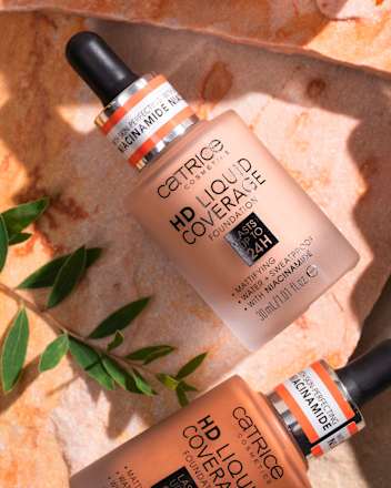 Foundation Liquid HD Coverage Waterproof 008 Fair Beige, 30 ml