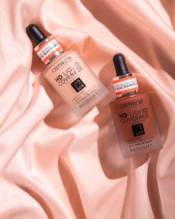 Foundation Liquid HD Coverage Waterproof 008 Fair Beige, 30 ml