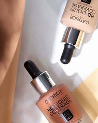Foundation Liquid HD Coverage Waterproof 032 Nude Beige, 30 ml