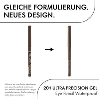 Gel Kajal 20H Ultra Precision Waterproof 020 Grey, 0,28 g
