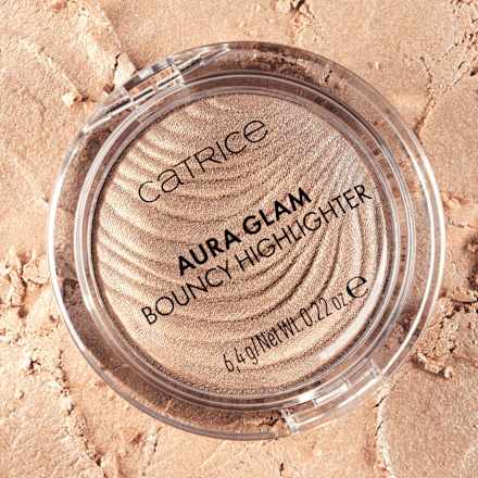 Highlighter Aura Glam Bouncy 010 Moonlit Sand, 6,4 g