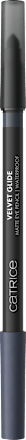 Kajal Velvet Glide Matte Eye Pencil 030 Grey Flow, 1,4 g