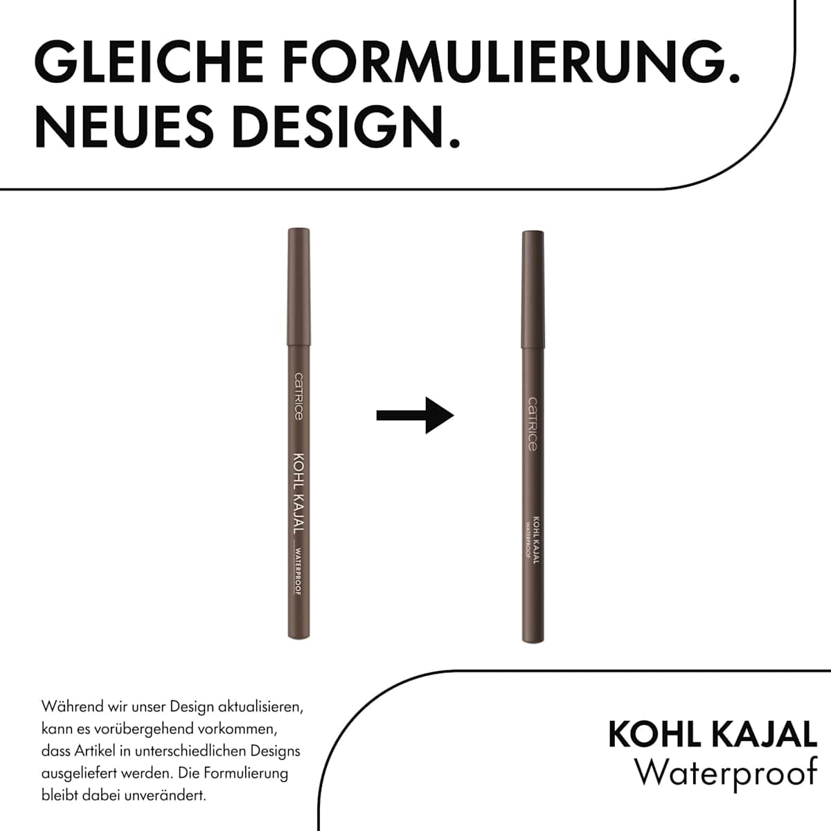 Kohl Kajal Waterproof 010 Check Chic Black, 0,78 g