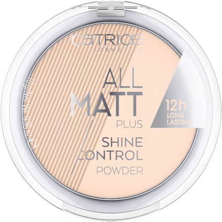 Kompakt Puder All Matt Plus Shine Control Transparent 010, 10 g CATRICE