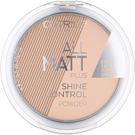 Kompakt Puder All Matt Plus Shine Control Warm Beige 030, 10 g CATRICE