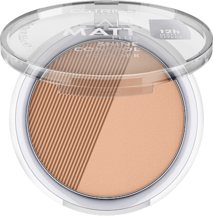 Kompakt Puder All Matt Plus Shine Control Warm Beige 030, 10 g CATRICE