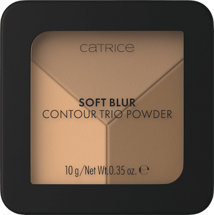 Kontur Puder Glass Cloud Soft Blur Contour Trio Powder C020 Neutral Hamrony, 10 g
