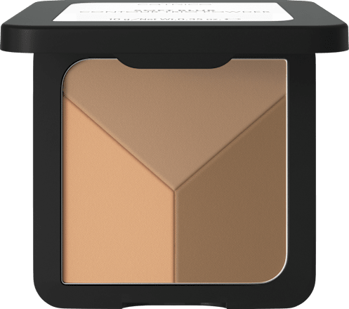 Kontur Puder Glass Cloud Soft Blur Contour Trio Powder C020 Neutral Hamrony, 10 g