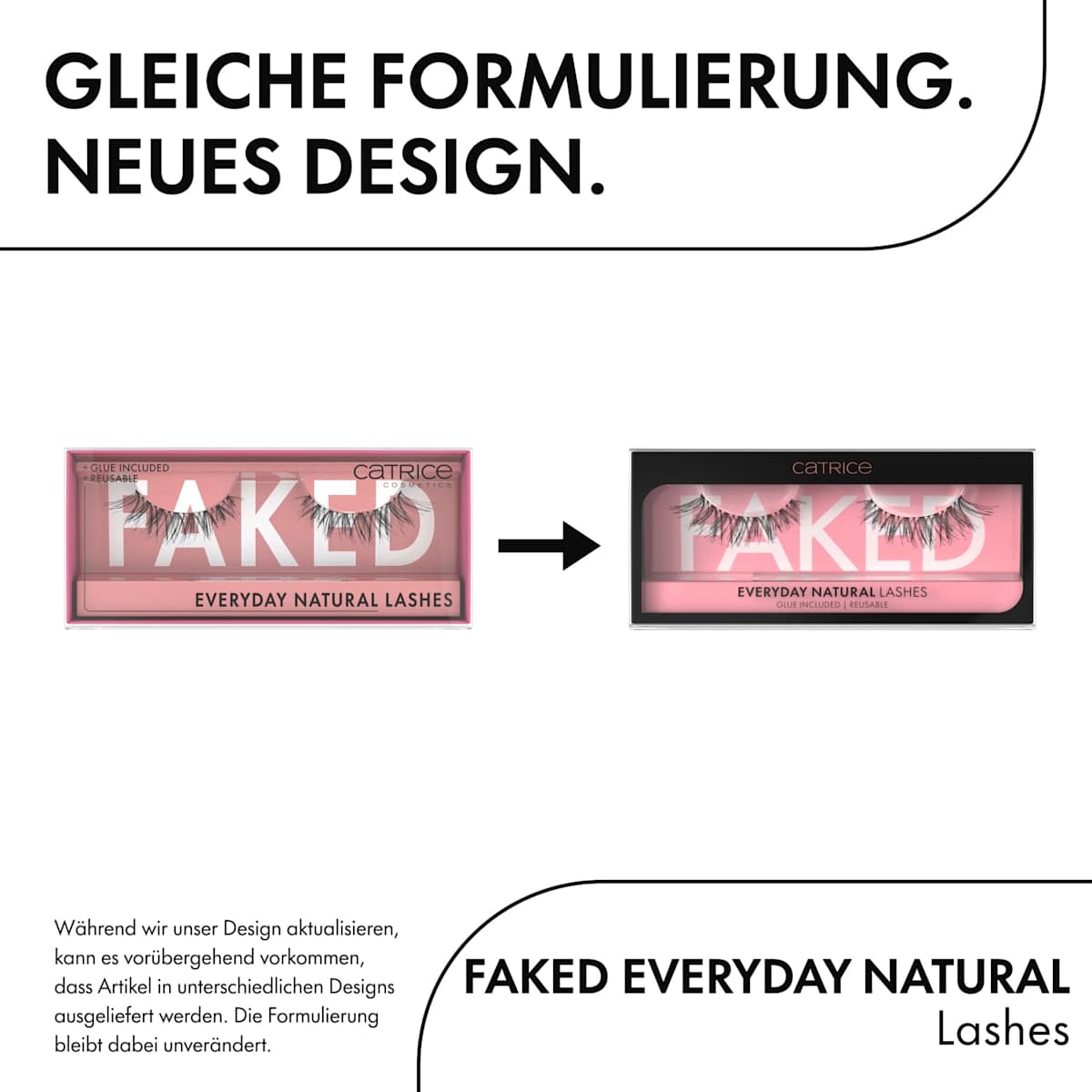 Kunstmatige wimpers Everyday Natural (1 paar), 2 stuks
